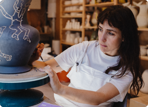 Anastasia Bengoechea, artista y creadora de Monstruo Espagueti